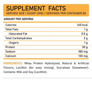 HYDRO WHEY MAX POWER